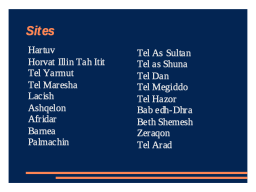 Site List